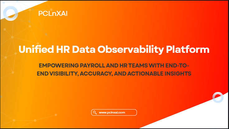 HR Data Observability Platform Product Tour